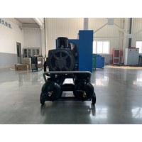 Compresor de Aire Portátil de Tornillo con Inyección de Aceite Pequeño Jinhui, Equipo de Aire Industrial Móvil