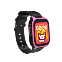 Montre connectée Android D8 pour enfants, modèle 2026, très populaire sur le marché sud-américain, avec 4G, GPS, Wi-Fi, alarme SOS, écran IPS67, bracelet en silicone carré