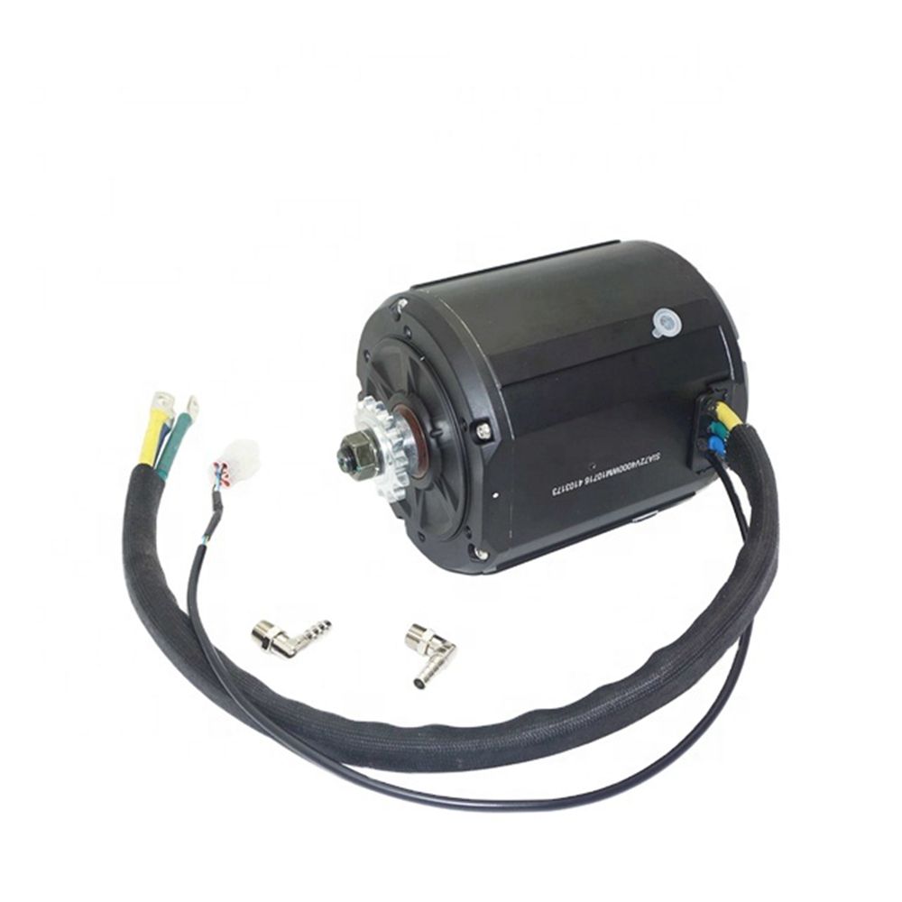 72v 100kph Water Cooled IP54 4kw Qs Mid Drive Motor for E-bike