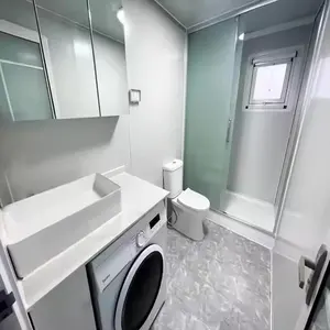 Maison conteneur extensible de haute qualité 20/40 pieds, mini-maison familiale mobile, 2/3/4 chambres, bureau en acier préfabriqué, villa/hôtel - Product Image 4