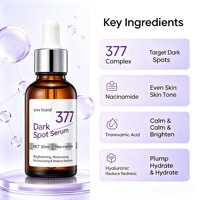 Sérum Visage Anti-Taches à la Niacinamide 377 Marque Blanche – Produits de Soin Éclaircissants et Lissants pour Femme