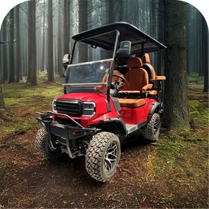 Venta caliente 4 + 2 Seater 72V Carrito de golf levantado Carritos de golf eléctricos todoterreno - Product Image 4