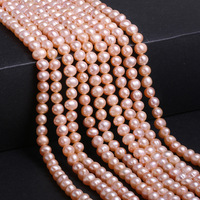 Perles d'eau douce de haute qualité, vente chaude, perles d'eau douce naturelles, réglables pour la fabrication de bijoux, perles de couleur