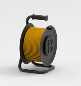 Cable Reel Extensão Cord 4 Sockets Israel Com Aterramento Extensão Cord Reel 3500W 16A Personalizado Cable Reel Drum