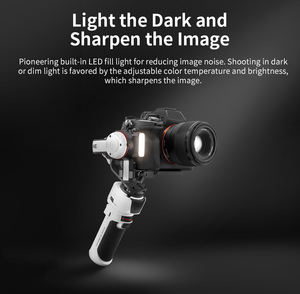 HOSHI <span class=keywords><strong>Crane</strong></span> <span class=keywords><strong>M3</strong></span> Pro 3-Axis Handheld Gimbal Estabilizador - Product Image 3