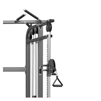 Appareil de musculation professionnel multifonctionnel réglable à double poulie pour salle de sport commerciale