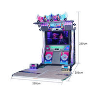 Machine à danser à pièces de monnaie Neofuns Dance Central 3 Machines de danse d'arcade à vendre