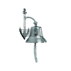 Brass Wall Hanging Ship <b>Bell</b> Decorative Vintage Nautical <b>Bell</b> for Reception School Outdoor Indoor <b>Dinner</b> Church Home Decor Gift - Product Image 1