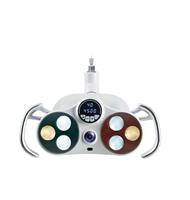Lampe d'examen dentaire à 6 LED avec caméra intégrée, éclairage 8000-60000LX, interrupteur manuel à induction