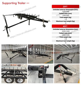 折りたたみ式コンテナハウス3ベッドルームプレハブモバイル小型ホーム20ft 40ft高級プレハブ拡張可能コンテナハウス - Product Image 6