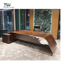 Nouveau bureau de direction réglable en hauteur, mobilier de bureau design, table de bureau modulaire en surface solide Korian, usage commercial, bureau moderne
