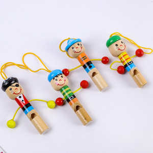 Deng Mei – sifflet pirate en bois pour enfants, instrument à vent éducatif, jouet musical pour enfants de 2 à 4 ans - Product Image 2