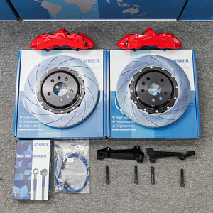 Système <span class=keywords><strong>de</strong></span> freinage automatique NAINEIL, étrier <span class=keywords><strong>de</strong></span> <span class=keywords><strong>frein</strong></span> à 6 pistons, kit <span class=keywords><strong>de</strong></span> gros <span class=keywords><strong>frein</strong></span> GT6, 6 pots pour <span class=keywords><strong>Tesla</strong></span> <span class=keywords><strong>Model</strong></span> <span class=keywords><strong>3</strong></span> - Product Image 4