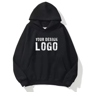 Ventes chaudes, sweat-shirt pour homme en coton sans cordon, oversize, de haute qualité, épaules tombantes, pull lourd, sweat-shirt pour homme - Product Image 4