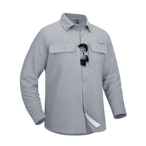 بيع بالجملة قمصان صيد مخصصة عالية الجودة بأسعار معقولة بالجملة قمصان صيد للرجال عالية الجودة - Product Image 5