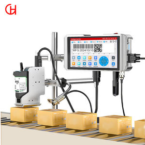 เครื่องพิมพ์อิงค์เจ็ท TIJ ออนไลน์ไฟฟ้าอัตโนมัติเต็มรูปแบบ ผลิตภาพผลผลิตสูง สำหรับพลาสติก โลหะ แก้ว ไม้ พร้อมหัวพิมพ์หลายหัว - Product Image 3