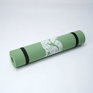 Fox Graphic Silk Screen TPE Yoga Mat Non-slip Thickened Home Fitness Mat <strong>Women's</strong> Special Shock Absorbing Quiet <strong>Jumper</strong> Mat - Product Image 1