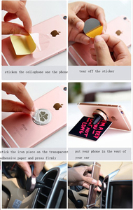 2025 Customized Christmas Promotion Magnetic Car Phone Holder for Smartphone GPS Mobile Phone Accessories with Digital Printing - Product Image 6