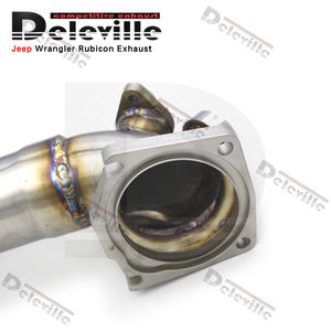 Tubo de escape OBM para <span class=keywords><strong>Jeep</strong></span> Wrangler <span class=keywords><strong>Rubicon</strong></span> JL 2,0 T 2018-2020, <span class=keywords><strong>accesorios</strong></span>, tubo de escape delantero de acero inoxidable, fábrica - Product Image 4
