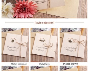 Biglietto d'<span class=keywords><strong>Auguri</strong></span> Vintage Creativo Zakka in Carta Retrò, Biglietto Pieghevole Fai-da-Te per <span class=keywords><strong>Auguri</strong></span> di <span class=keywords><strong>Compleanno</strong></span>, Messaggi, Vendita all'Ingrosso per Insegnanti e Natale - Product Image 5