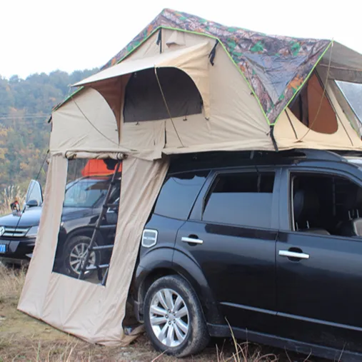 Luxury Cotton Canvas Bell Tent Party Ten折りたたみCamping Tent(LR816)