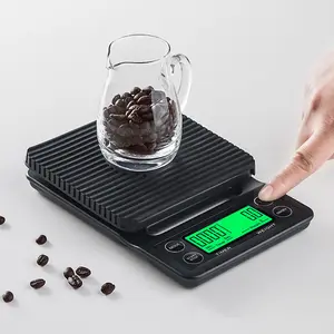 Лидер продаж от производителя кг/3 кг/0,1g ЖК-цифровая шкала кофе с таймером Smart весом цифровые электронные кухонные весы