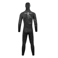 DIVESTAR Kostum Selam Profesional Terbaru Buatan Pabrik, Wetsuit Neoprena 1.5mm untuk Pria, Cocok untuk Berenang, Menyelam, dan Spearfishing