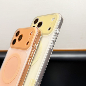 เคสโทรศัพท์มือถือแบบแม่เหล็กไล่เฉดสีด้าน สำหรับ iPhone 17 14 15 16 Pro Max รองรับการชาร์จไร้สาย ป้องกันการกระแทก - Product Image 5