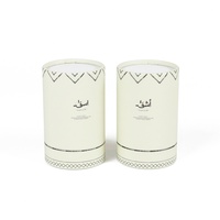 Boîte en papier cylindrique pour déodorant cosmétique Crown Win, emballage de bougie, boîte à thé, envoi postal, 60 ml, design rond imprimé, boîte en papier cylindrique