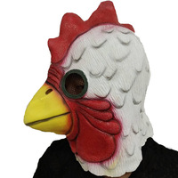 Masque de Vache Noire à Bouche Mobile en PVC pour Adultes, Hommes et Femmes, pour Halloween, Chambre ou Maison Hantée, inspiré de TikTok
