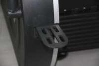 Steppeur d'escalier électrique commercial robuste en acier noir pour salle de sport, équipement d'entraînement cardio Plug and Play