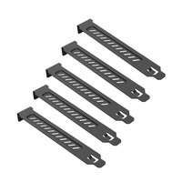 Support de carte graphique PCI à montage arrière pour carte mère d'ordinateur, accessoires métalliques en stock, provenant d'un fabricant chinois