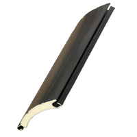 Auvent commercial motorisé rétractable moderne en aluminium de 55 mm avec installation par vis