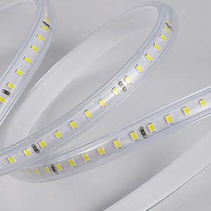 110V RGB LED <b>Strip</b> <b>Light</b> 100M No Voltage Drop IP65 Silicone Waterproof Flexible Tape Driver-Free Cuttable for Outdoor Building - Product Image 1