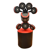Support réglable 3-en-1 pour cibles de boxe, mitaines de frappe et sacs de sable professionnels