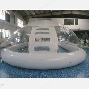 Dôme de <span class=keywords><strong>piscine</strong></span> gonflable personnalisé, couverture transparente en pvc - Product Image 4