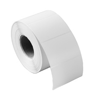 Papier thermique direct blanc 100x100 mm, étiquettes thermiques directes, imperméables, adhésif puissant pour l'emballage des produits