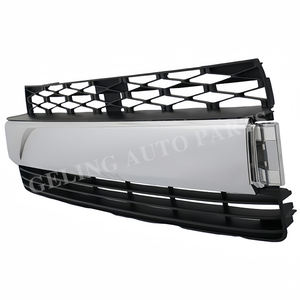 Parachoques delantero negro cromado de rejilla inferior GELING para <span class=keywords><strong>Toyota</strong></span> <span class=keywords><strong>4Runner</strong></span> <span class=keywords><strong>Limited</strong></span> 2014 2015 2019 2020 <span class=keywords><strong>2023</strong></span> 2022 - Product Image 1