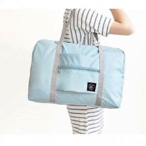 Large Capacity Folding <b>Waterproof</b> Handbags Unisex Travel Organizer Bags Women Luggage Travel <b>Packing</b> Storage Bag - Product Image 1