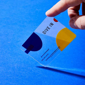 <span class=keywords><strong>บัตร</strong></span>ธุรกิจพีวีซีใสแบบฝ้าคุณภาพสูง รองรับ RFID/NFC กันน้ำ สำหรับการส่งเสริมการขาย - Product Image 6