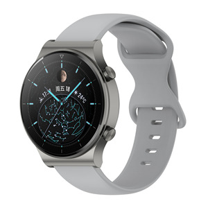 Cinturino universale in Silicone per <span class=keywords><strong>Huawei</strong></span> <span class=keywords><strong>Watch</strong></span> 3 <span class=keywords><strong>GT3</strong></span> GT2 <span class=keywords><strong>Pro</strong></span> sostituzione Correa bracciale 20mm 22mm farfalla fibbia Smart <span class=keywords><strong>Watch</strong></span> Band - Product Image 3