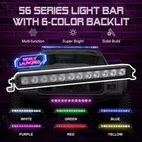 Barre lumineuse LED projecteur combo 20 pouces série OGA 56, vente en gros