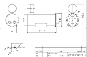 CCTV 防爆外部 IP68 防水赤外線カメラ、SD カードストレージとアラーム付き - Product Image 2