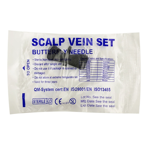 Set de Agujas de Mariposa de Acero Desechables 21G-32G con Conexión Luer Lock de PVC para Extracción de Sangre y Pruebas Médicas - Product Image 6