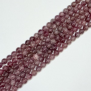 Perles rondes en quartz rose naturel <span class=keywords><strong>de</strong></span> <span class=keywords><strong>Madagascar</strong></span> <span class=keywords><strong>de</strong></span> 10 mm, perles en cristal rose, accessoires <span class=keywords><strong>de</strong></span> bijoux semi-finis pour bricolage - Product Image 1