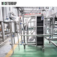 Offre Spéciale – Équipement de brassage MICET 1000 litres en SUS304, cuve sous pression contrôlée par PLC, ligne complète pour brasserie, garantie 3 ans