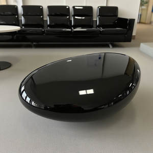 Y011 FRP/GRC Modern Waterproof Outdoor Irregular Stone Pebble Shaped Seat Mall Park Garden Public Space Decorative Leisure Stool - Product Image 3