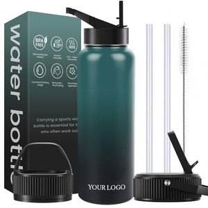 <b>Bulk</b> Custom Logo Stainless Steel <b>Water</b> <b>Bottle</b> 500ml-1L Wholesale for Gym School Office - Product Image 3