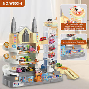 Parcheggio Urbano a Sei Piani Personalizzato, Sfida Avventurosa, Pista Multilivello, Giocattolo Educativo per Ragazzi, Regalo Auto - Product Image 3