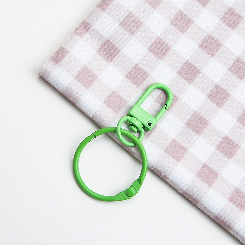 Loquet de porte vert, clip de 3 cm